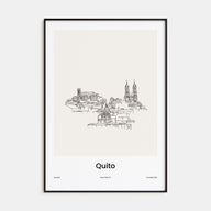 Quito Drawn Poster