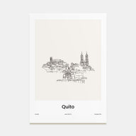 Quito Drawn Poster
