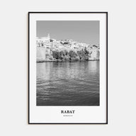 Rabat Portrait B&W Poster