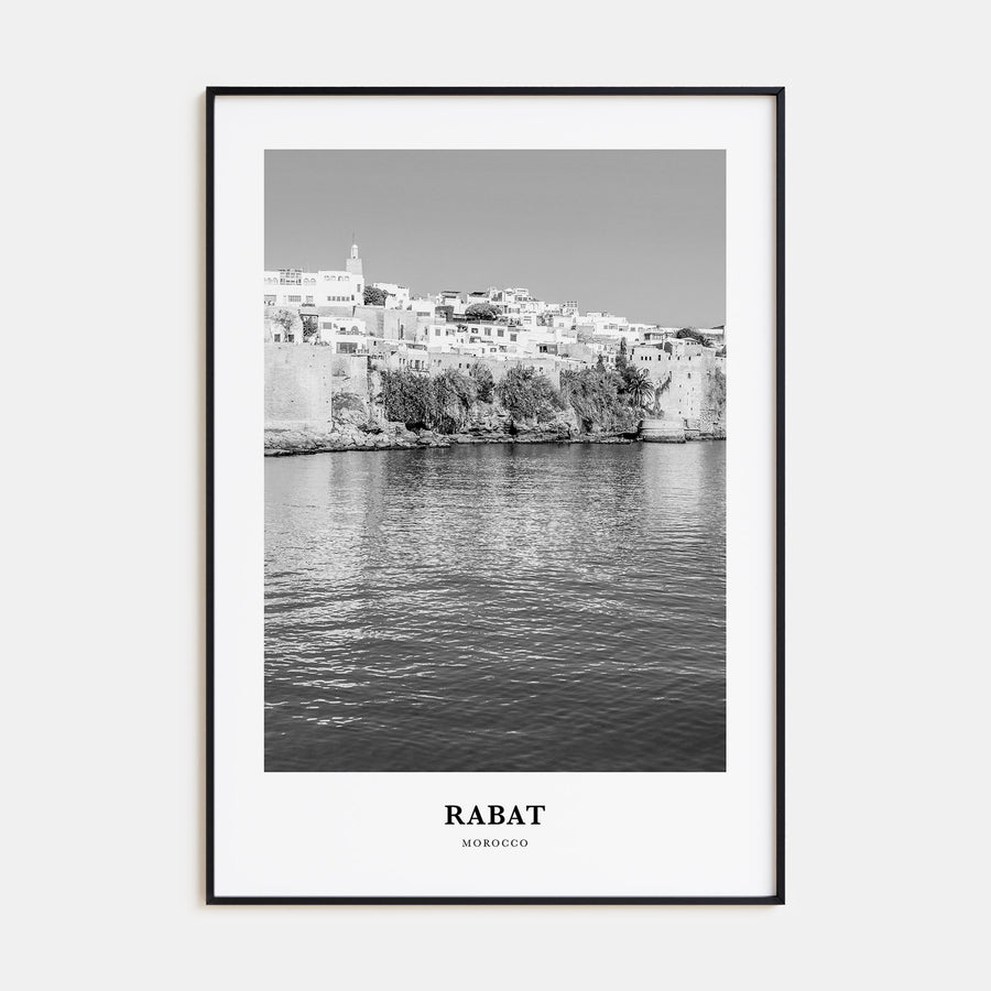 Rabat Portrait B&W Poster