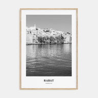 Rabat Portrait B&W Poster