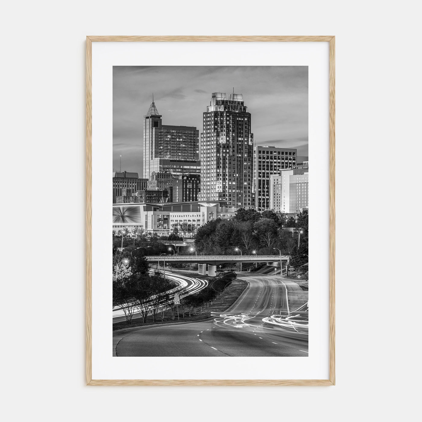 Raleigh Photo B&W No 2 Poster