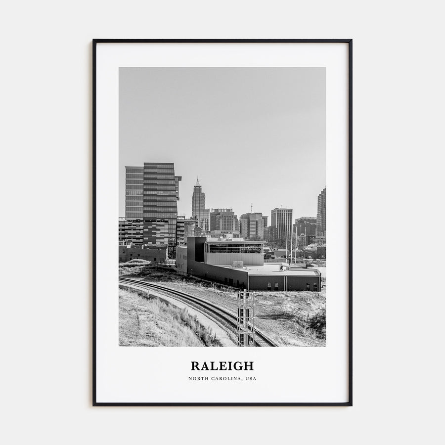Raleigh Portrait B&W No 2 Poster