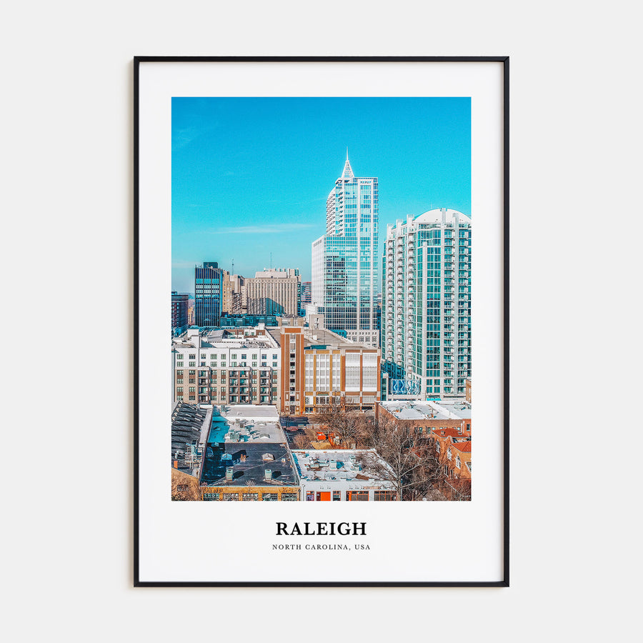 Raleigh Portrait Color Poster