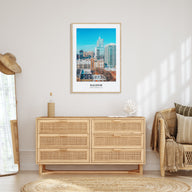 Raleigh Portrait Color Poster