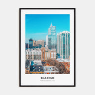 Raleigh Portrait Color Poster