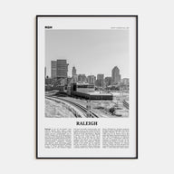 Raleigh Travel B&W No 2 Poster