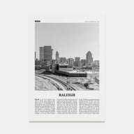Raleigh Travel B&W No 2 Poster