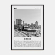 Raleigh Travel B&W No 2 Poster