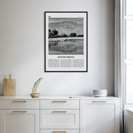 Rancho Mirage Travel B&W Poster