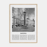Ravenna Travel B&W Poster