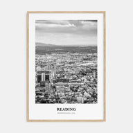 Reading, Pennsylvania Portrait B&W Poster