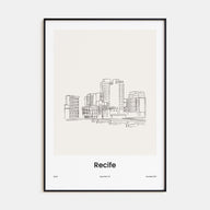 Recife Drawn Poster
