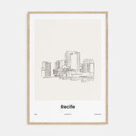 Recife Drawn Poster