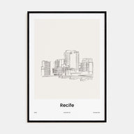 Recife Drawn Poster