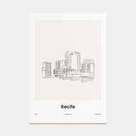 Recife Drawn Poster