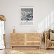 Recife Travel B&W Poster