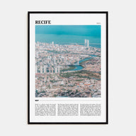 Recife Travel Color Poster