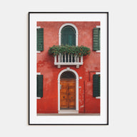 Red House Photo Color Poster