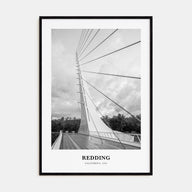 Redding Portrait B&W Poster
