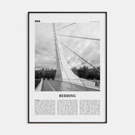Redding Travel B&W Poster
