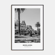 Redlands Portrait B&W Poster