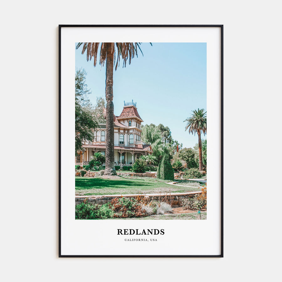 Redlands Portrait Color Poster