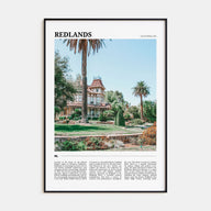Redlands Travel Color Poster