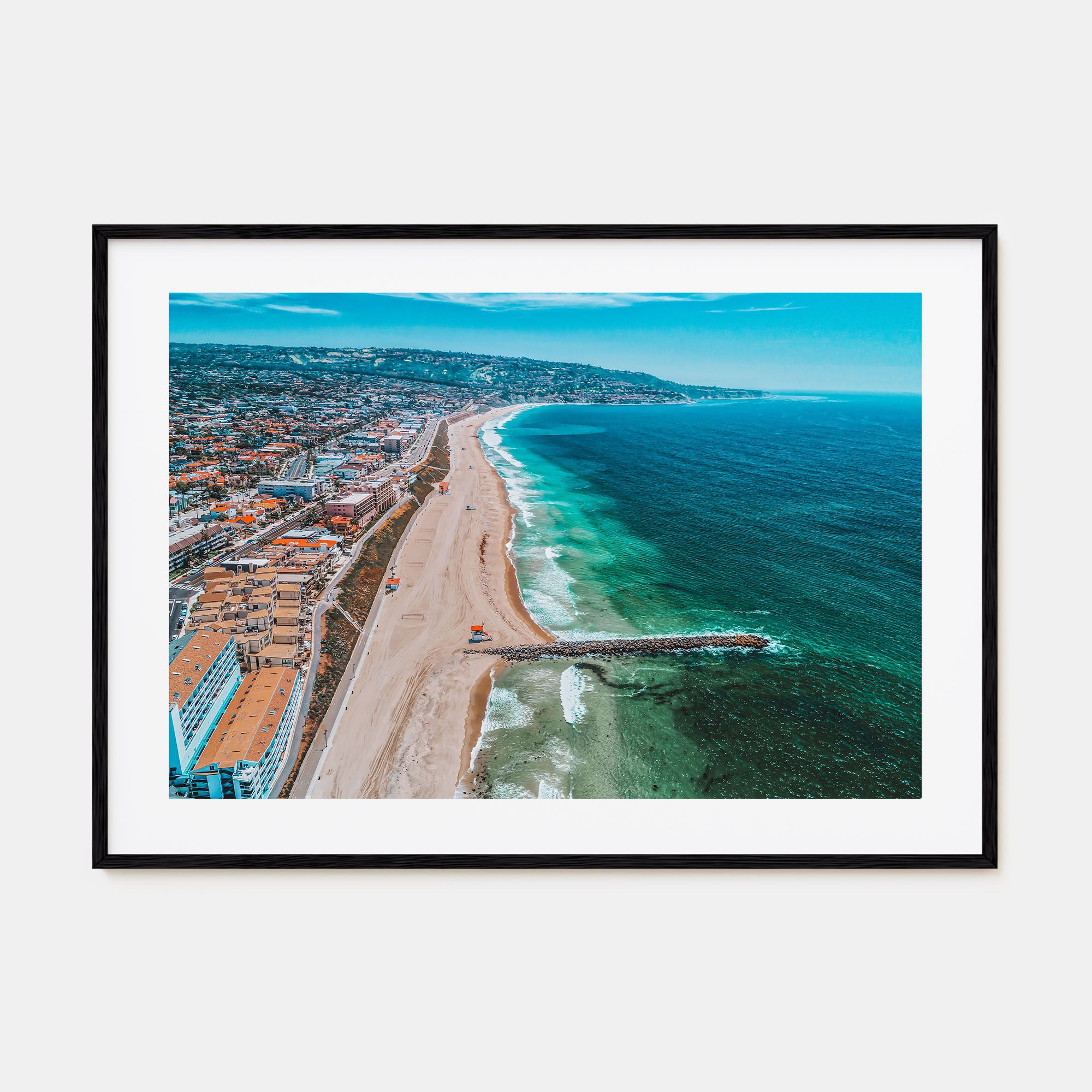 Redondo Beach Landscape Color Poster