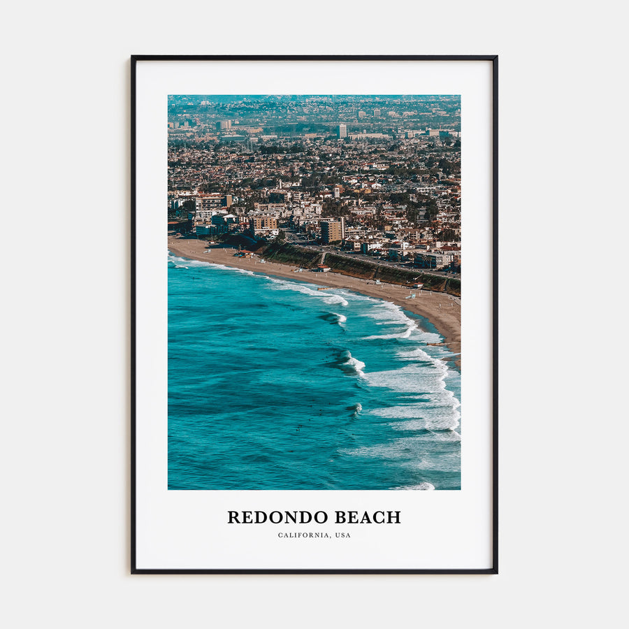 Redondo Beach Portrait Color Poster