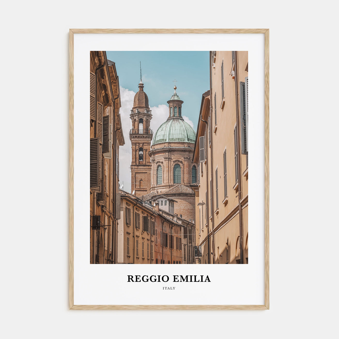 Reggio Emilia Portrait Color Poster