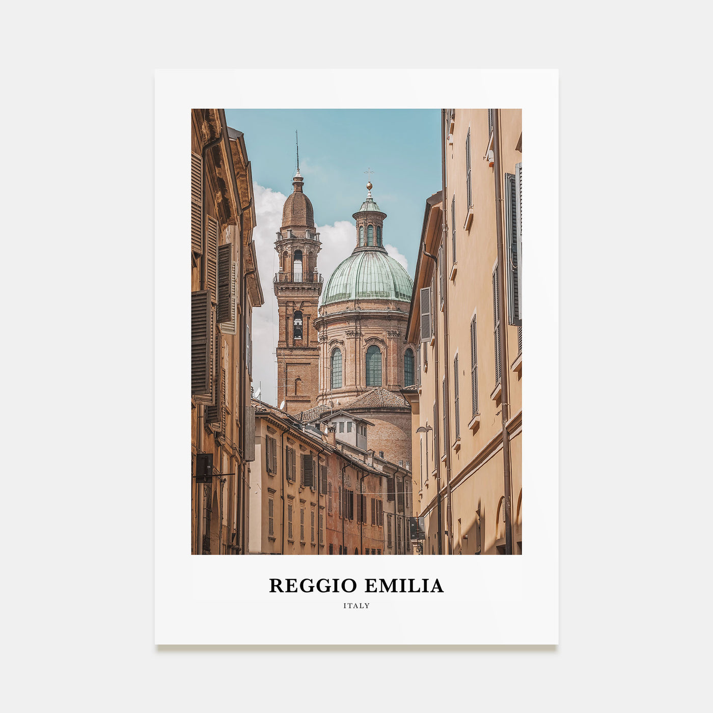 Reggio Emilia Portrait Color Poster