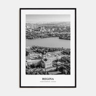 Regina Portrait B&W Poster