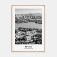 Regina Portrait B&W Poster