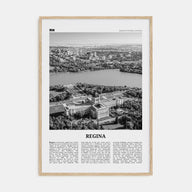 Regina Travel B&W Poster