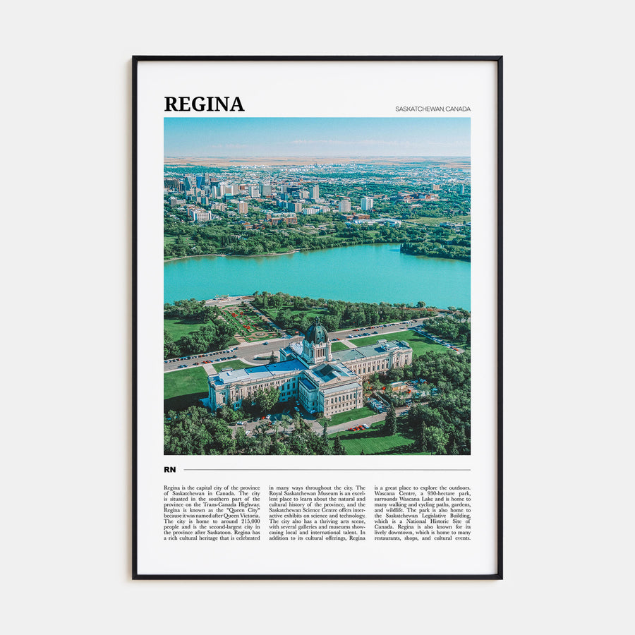 Regina Travel Color Poster