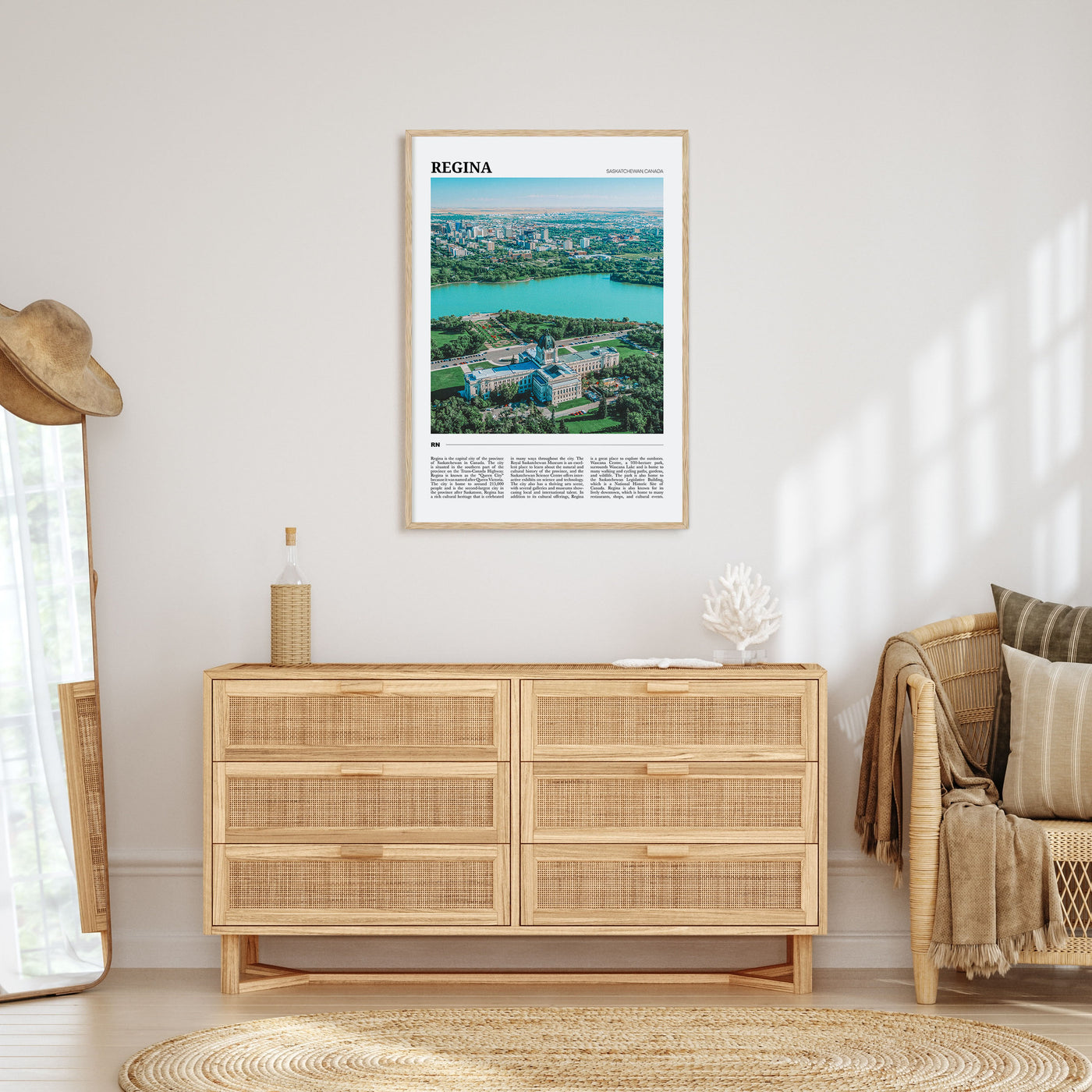 Regina Travel Color Poster