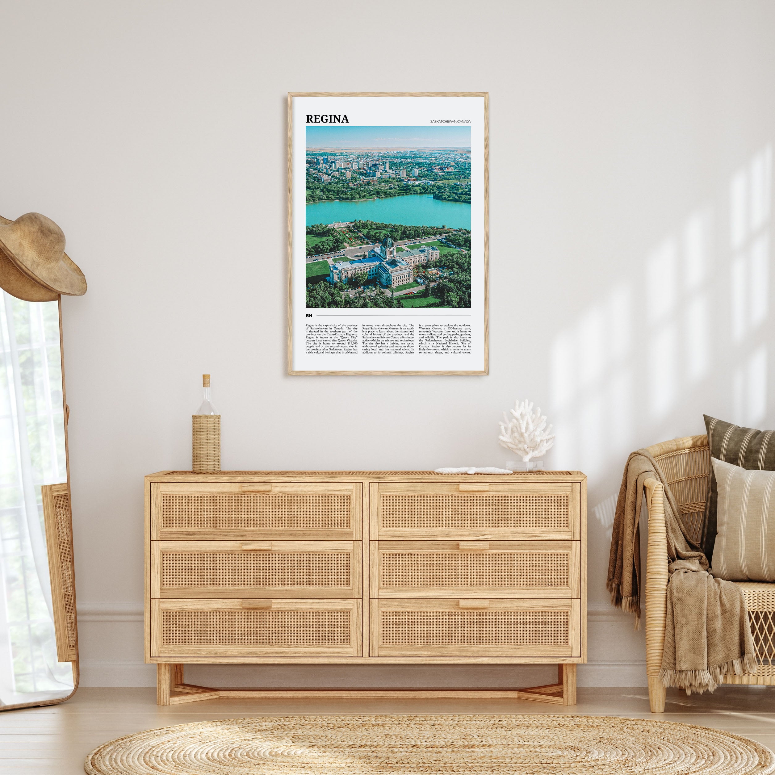 Regina Travel Color Poster