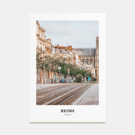 Reims Portrait Color Poster