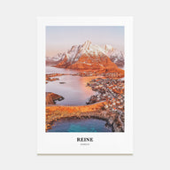Reine Portrait Color Poster