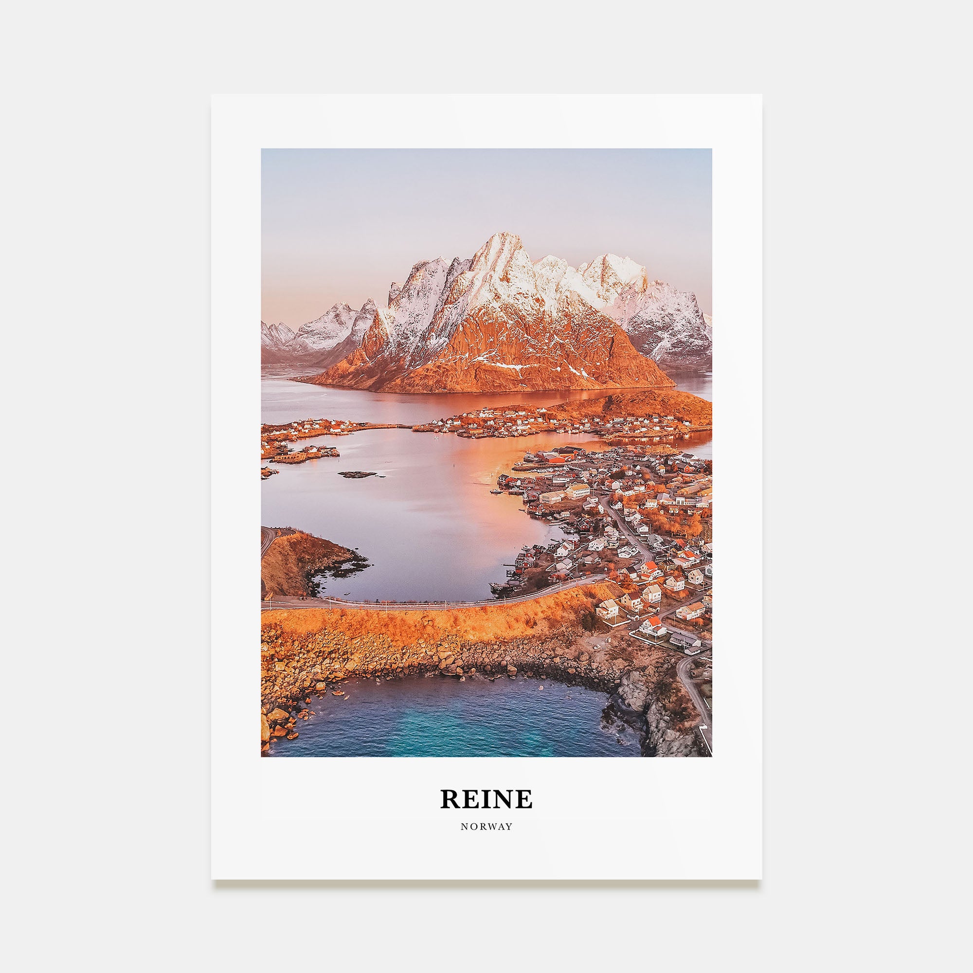 Reine Portrait Color Poster