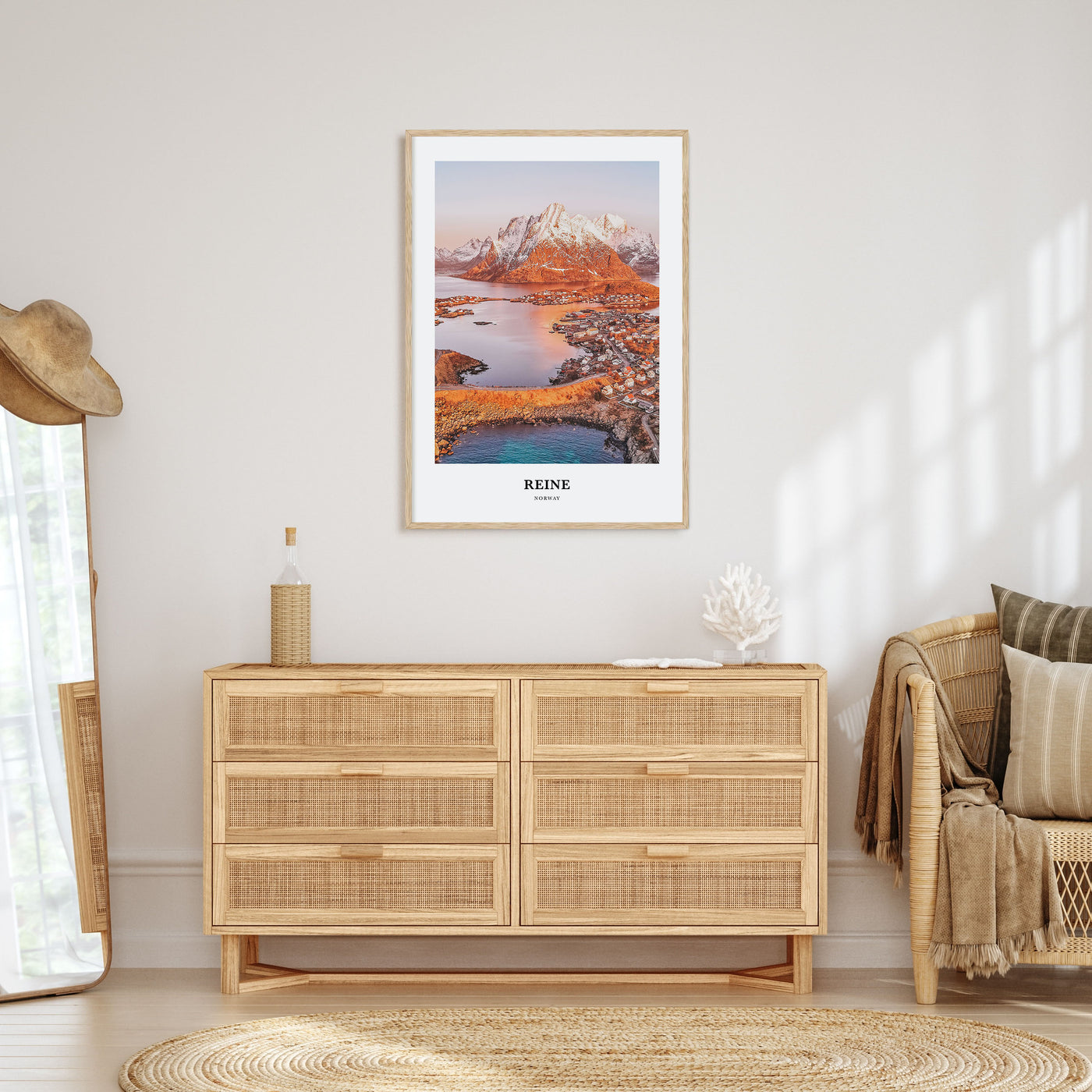 Reine Portrait Color Poster