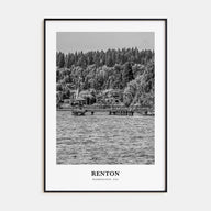 Renton Portrait B&W Poster