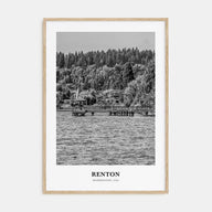 Renton Portrait B&W Poster