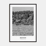 Renton Portrait B&W Poster