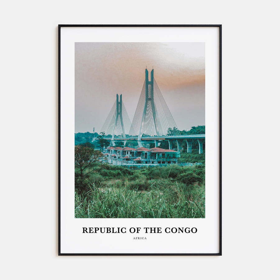 Republic of the Congo Portrait Color Poster