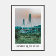 Republic of the Congo Portrait Color Poster