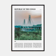 Republic of the Congo Travel Color Poster