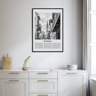 Rethymno Travel B&W Poster