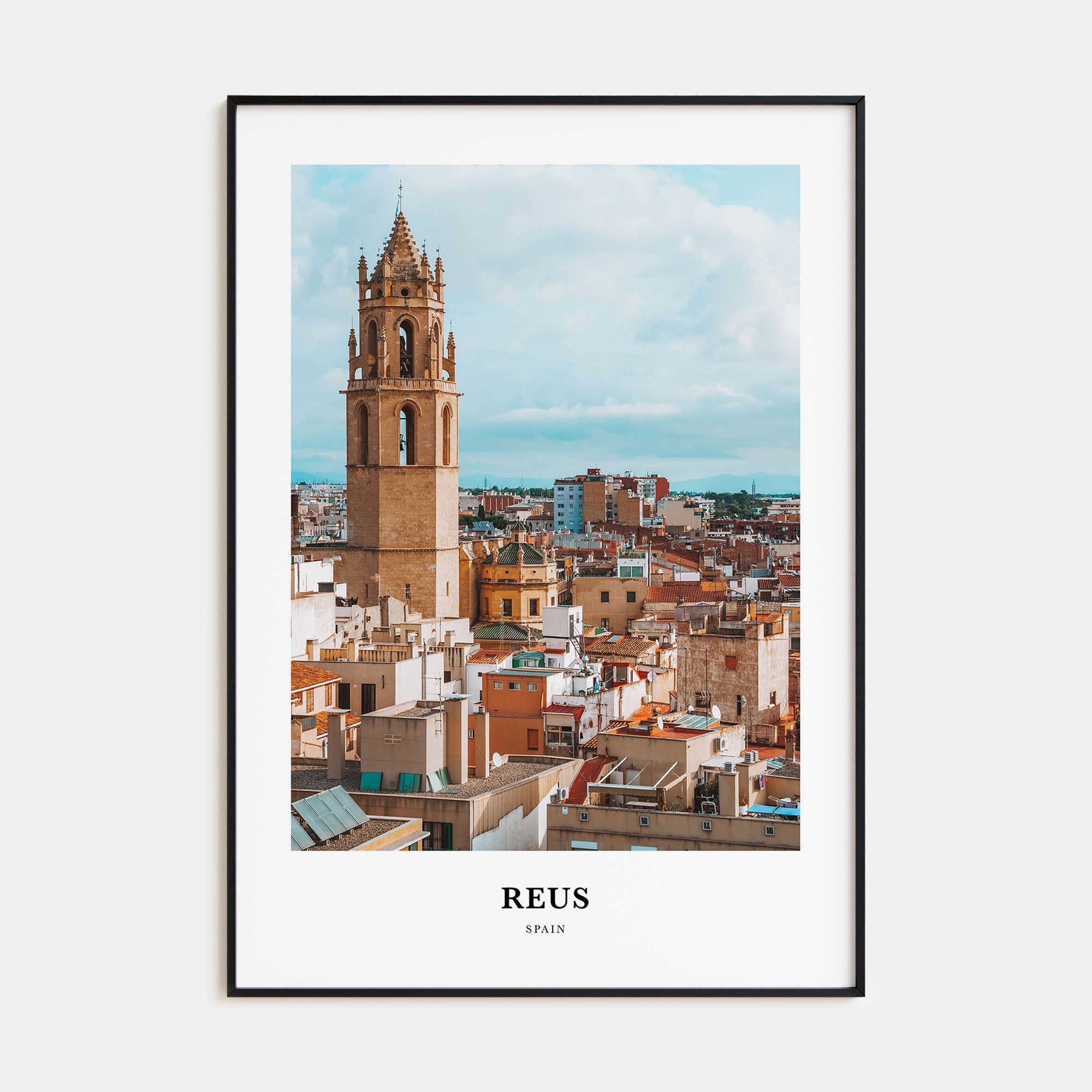 Reus Portrait Color Poster